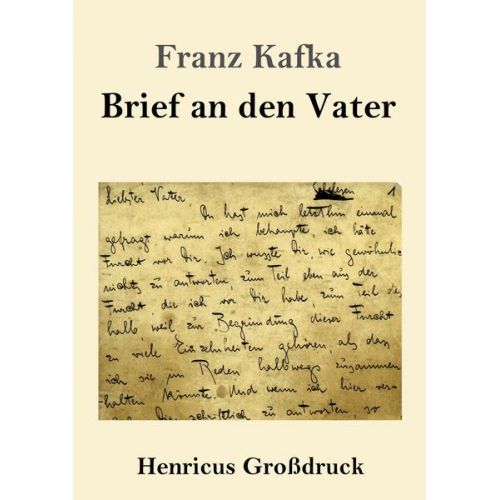 Franz Kafka - Brief an den Vater (Großdruck)