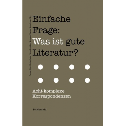 Einfache Frage: Was ist gute Literatur?