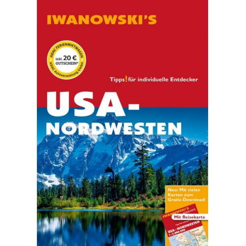 Margit Brinke Peter Kränzle - USA-Nordwesten - Reiseführer von Iwanowski