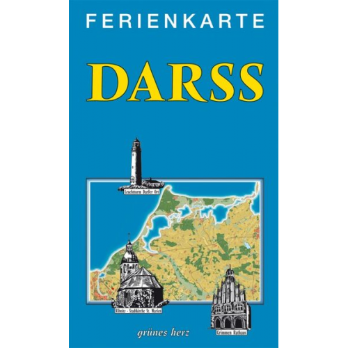 Ferienkarte Darß (gefaltet)