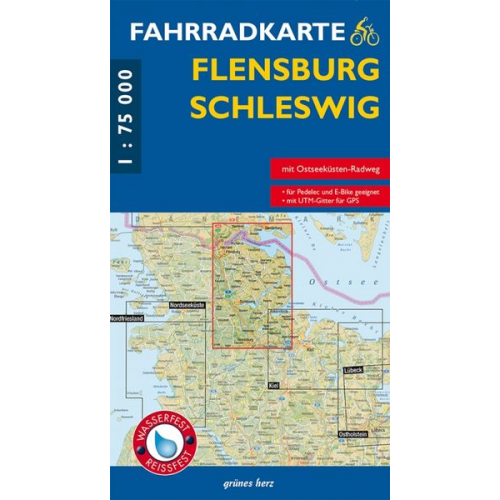 Fahrradkarte Flensburg, Schleswig