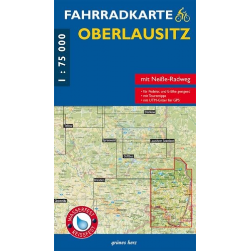 Fahrradkarte Oberlausitz