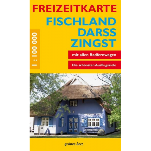 Freizeitkarte Fischland, Darß, Zingst