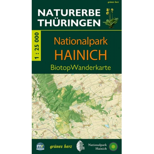 Wanderkarte Nationalpark Hainich