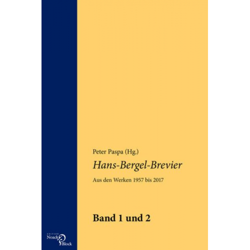 Hans Bergel - Hans-Bergel-Brevier – Band 1 und 2