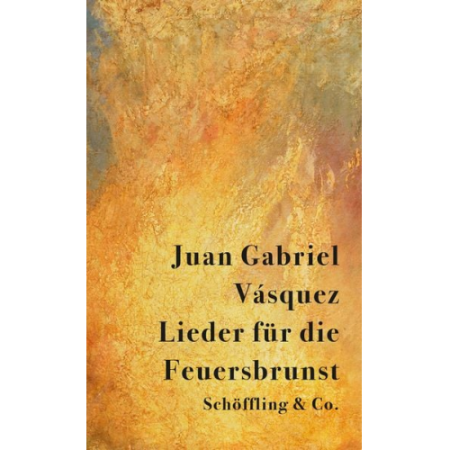 Juan Gabriel Vásquez - Lieder für die Feuersbrunst