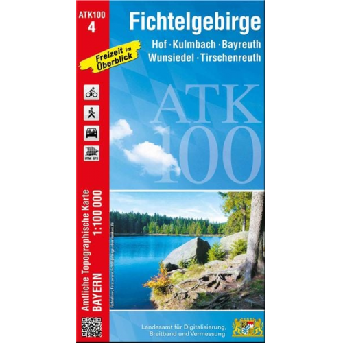 Fichtelgebirge 1:100 000