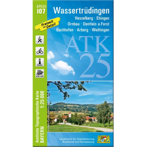 Wassertrüdingen 1:25 000