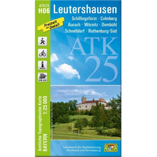 Leutershausen 1:25 000