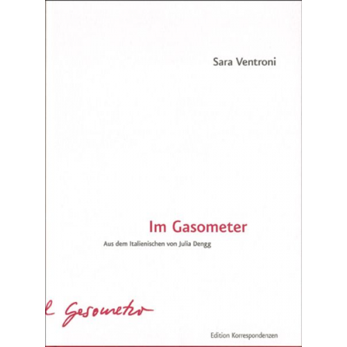 Sara Ventroni - Im Gasometer