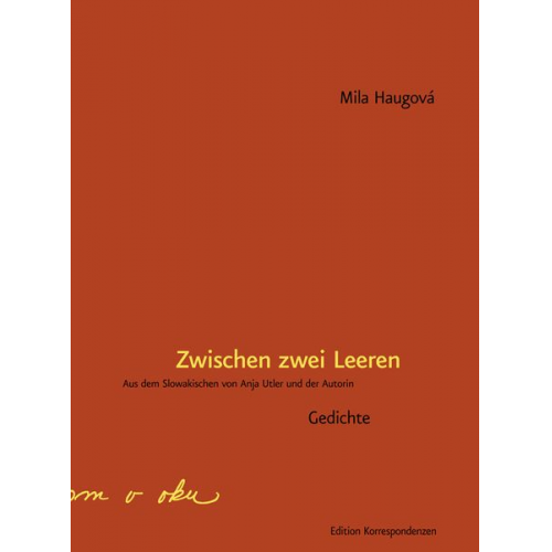 Mila Haugová - Zwischen zwei Leeren