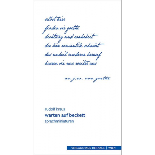 Kraus Rudolf - Warten auf beckett