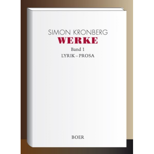 Simon Kronberg - Werke, Band 1