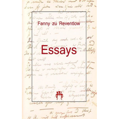 Fanny zu Reventlow - Essays