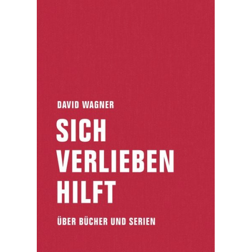 David Wagner - Sich verlieben hilft