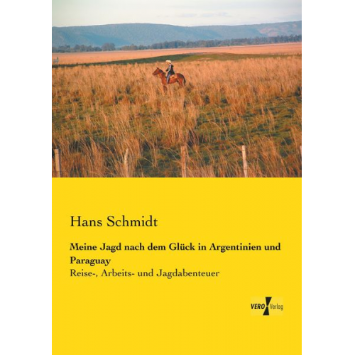 Hans Schmidt - Meine Jagd nach dem Glück in Argentinien und Paraguay