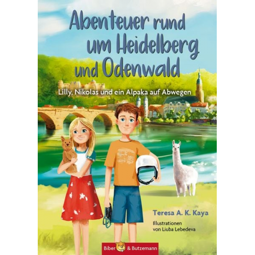 Teresa A. K. Kaya - Abenteuer rund um Heidelberg und Odenwald - Lilly, Nikolas und ein Alpaka auf Abwegen