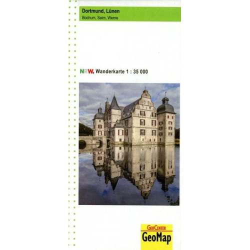 Geobasisdaten: Land NRW - Dortmund, Lünen Wanderkarte 1:35 000