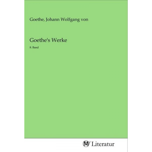 Goethe's Werke