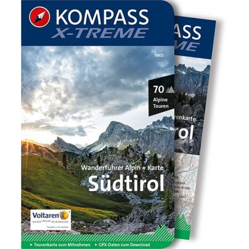 KOMPASS Wanderführer X-treme Südtirol, 70 Alpine Touren