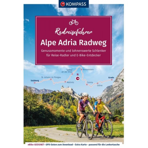 KOMPASS Radreiseführer Alpe Adria Radweg