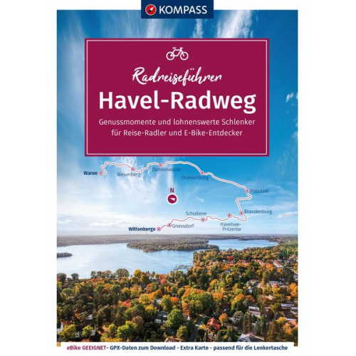 KOMPASS Radreiseführer Havel-Radweg