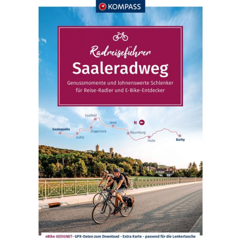 KOMPASS Radreiseführer Saaleradweg