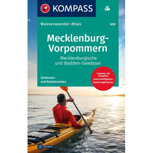 KOMPASS Wasserwanderatlas Mecklenburg-Vorpommern