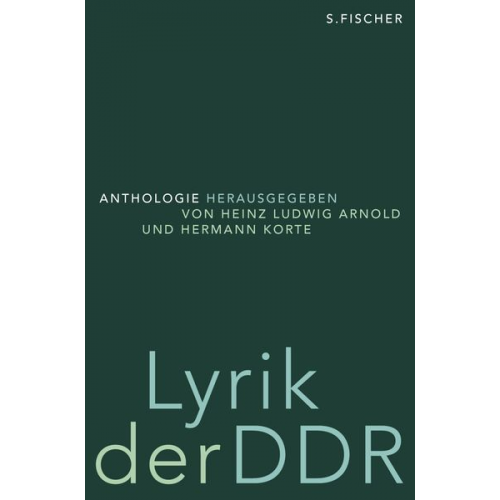 Hermann Korte - Lyrik der DDR