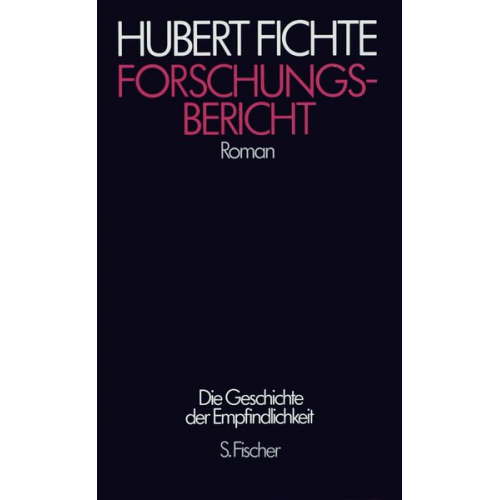 Hubert Fichte - Forschungsbericht