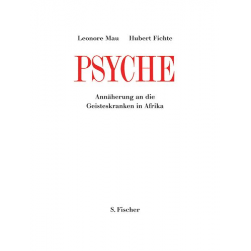 Hubert Fichte Leonore Mau - Psyche