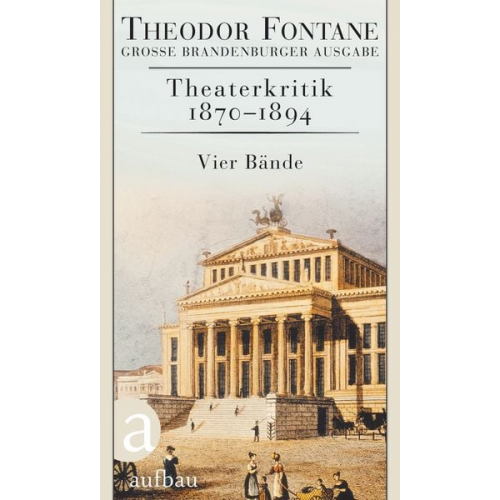 Theodor Fontane - Theaterkritik 1870-1894