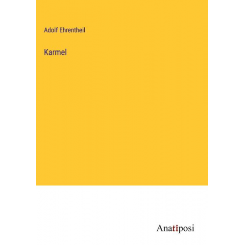 Adolf Ehrentheil - Karmel