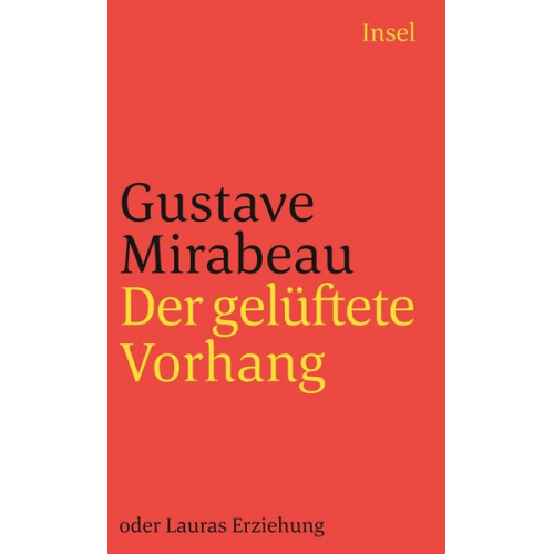 Honoré-Gabriel Riquetti Comte de Mirabeau - Der gelüftete Vorhang oder Lauras Erziehung