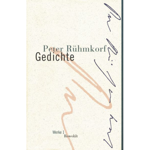 Peter Rühmkorf - Gedichte. Werke 01