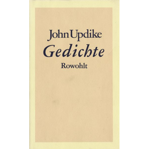 John Updike - Gedichte