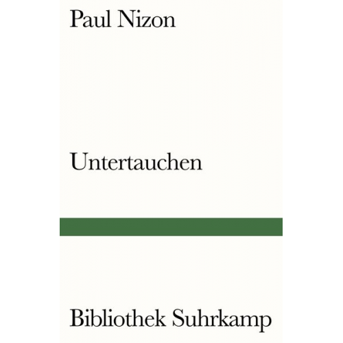 Paul Nizon - Untertauchen