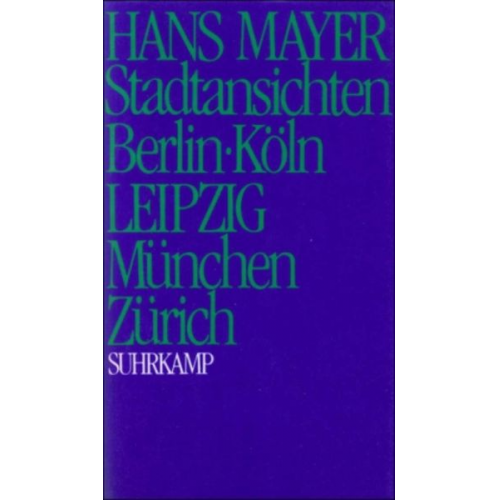 Hans Mayer - Mayer, H: Stadtansichten