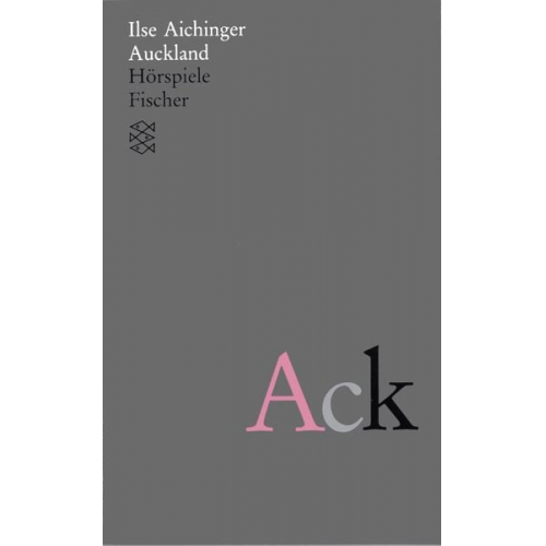 Ilse Aichinger - Auckland