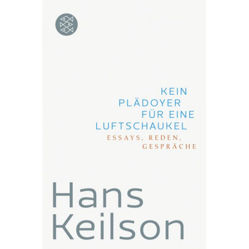 Hans Keilson Heinrich Detering - Kein Plädoyer für eine Luftschaukel