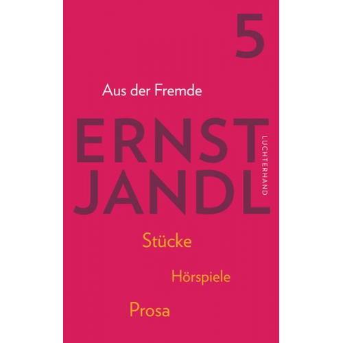 Ernst Jandl - Aus der Fremde