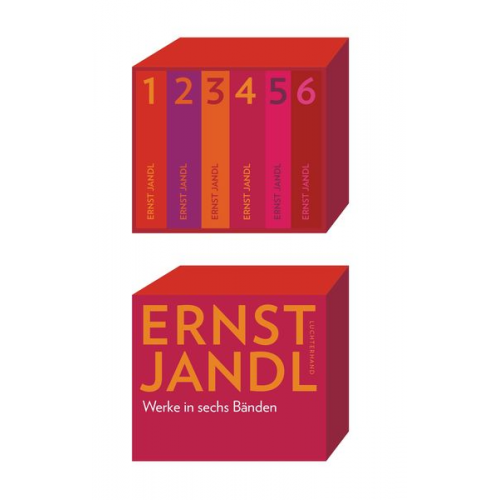 Ernst Jandl - Werke in sechs Bänden (Kassette)