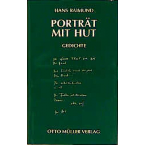 Hans Raimund - Porträt mit Hut