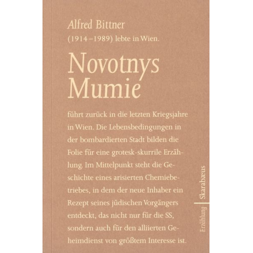 Alfred Bittner - Novotnys Mumie