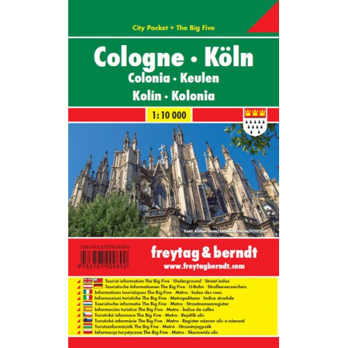 Köln 1 : 10 000 City Pocket + The Big Five