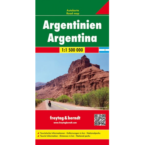 Argentinien Autokarte 1 : 1 500 000