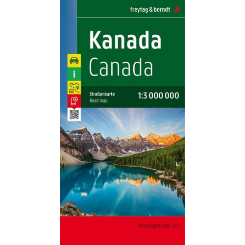 Kanada, Autokarte 1:3 Mio.