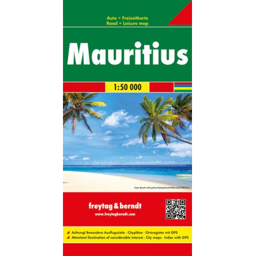 Mauritius - Rodrigues, Autokarte 1:50.000