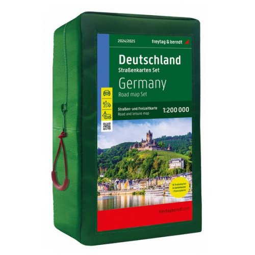 Deutschland, Straßenkarten-Set 1:200.000, 2024/2025, freytag & berndt