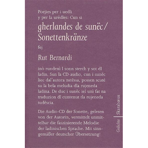 Rut Bernardi - Gherlandes de sunec / Sonettenkränze